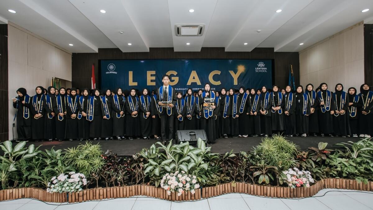 Langkah Awal Generasi Masa Depan, Lentera School Sukses Gelar Wisuda Akbar LEGACY 2026