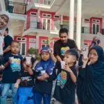 Lomba Kupas Telur Puyuh Balita Meriahkan Family Gathering Kader Sang Surya