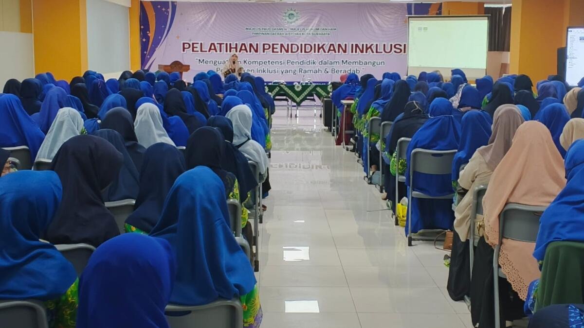 Majelis PAUD Dasmen dan MHH PDA Surabaya Gelar Pelatihan Pendidikan Inklusi bagi Guru TK dan KB