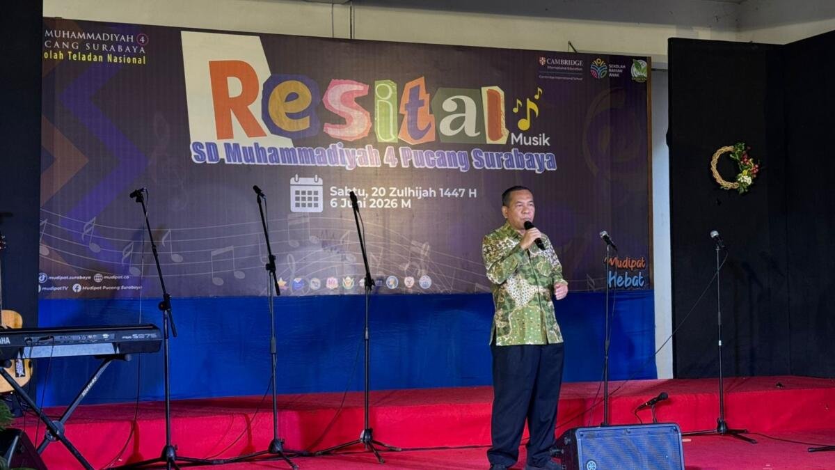 Meriah, Siswa Kelas 6 SD Muhammadiyah 4 Pucang Gelar Recital Lagu Daerah