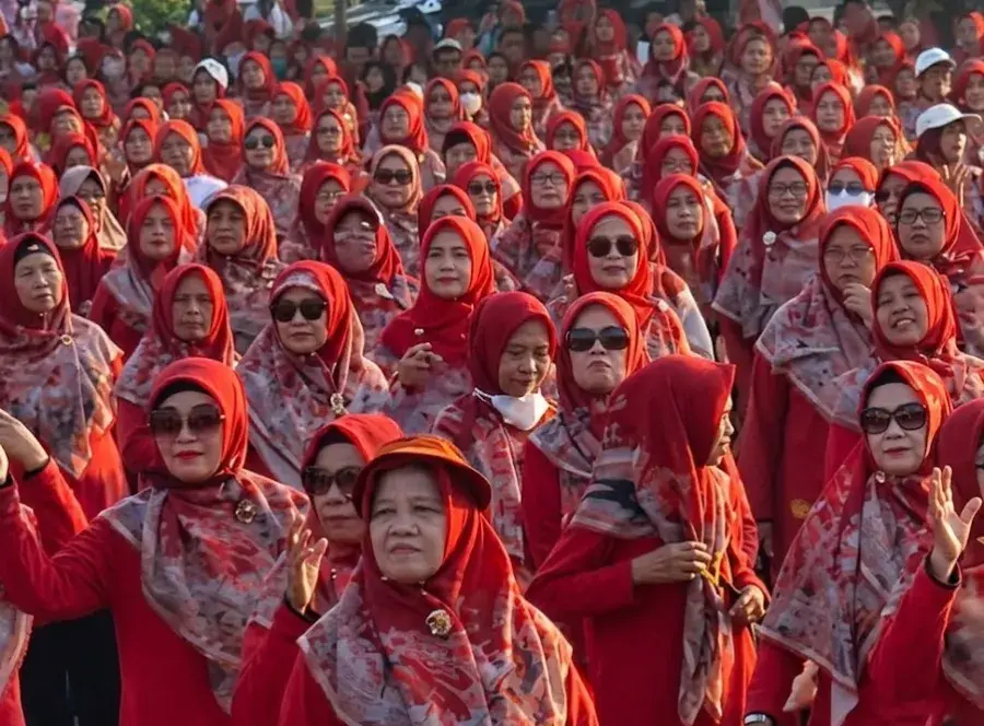 Milad ke-109 Aisyiyah Ponorogo, Suli Da’im Ikut Senam Massal Bareng 2.636 Peserta
