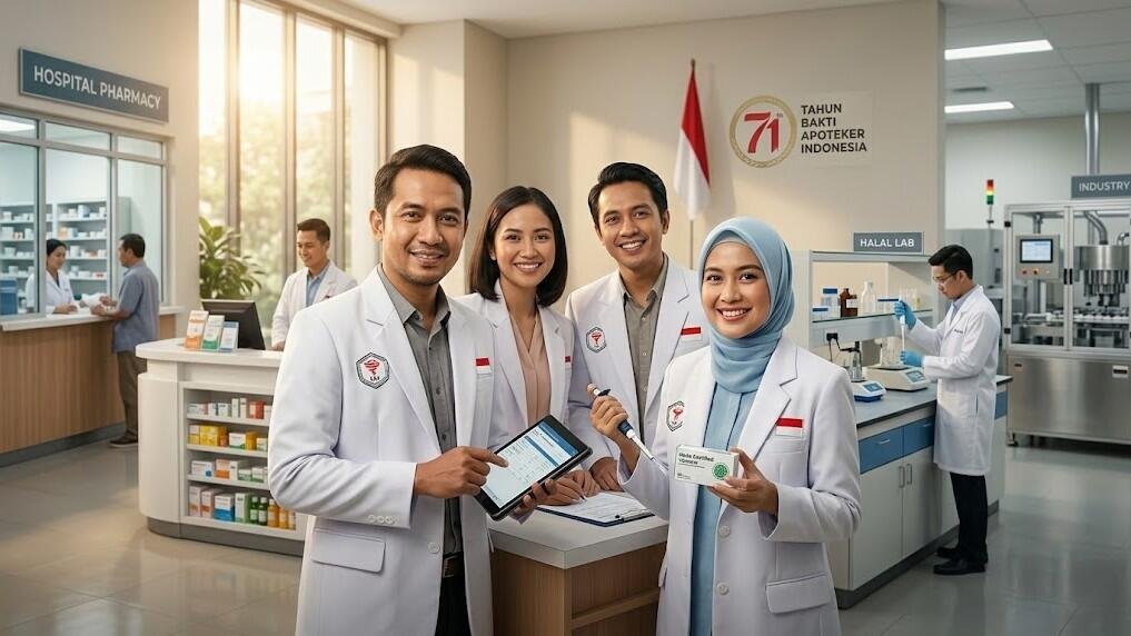 Multi Peran Apoteker dan Pengabdian Tanpa Batas di HUT ke-71 Ikatan Apoteker Indonesia