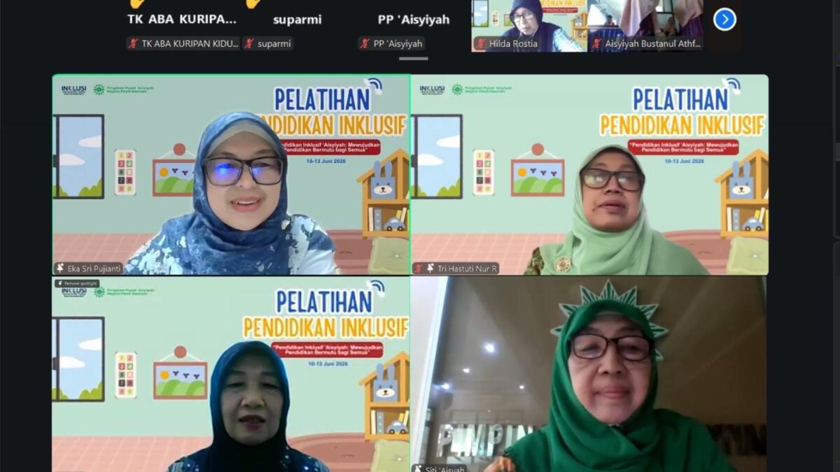 PAUD Dasmen PP Aisyiyah Gelar Pelatihan Pendidikan Inklusif, Diikuti Lebih dari 800 Guru PAUD dan TK ABA
