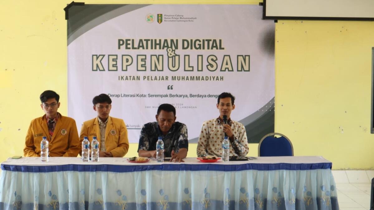 PC IPM Lamongan Kota Bekali Kader Kelola Media Organisasi melalui Pelatihan Digital dan Kepenulisan
