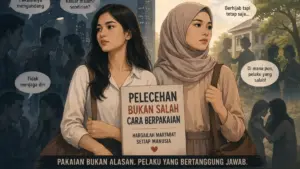 Pelecehan Seksual Bukan Salah Cara Berpakaian