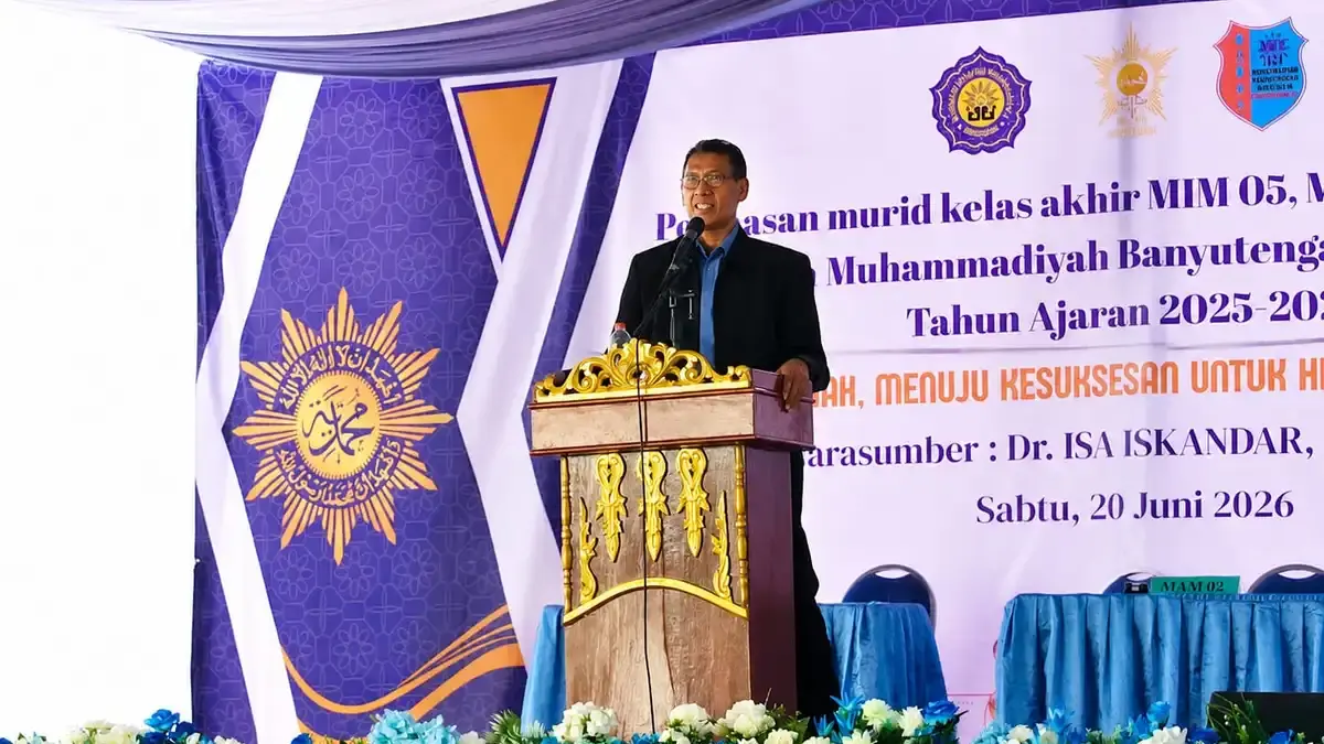 Pelepasan Siswa Muhammadiyah Banyutengah Penuh Pesan Perjuangan