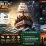 Mengapa Ekonomi Indonesia Terlihat Sehat, tetapi Pasar Panik?