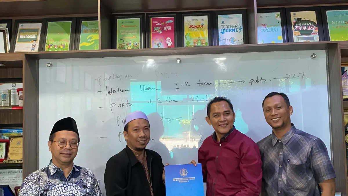 SD Mumtaz Tingkatkan Mutu Tahfidz lewat MoU dengan Ummi Sidoarjo