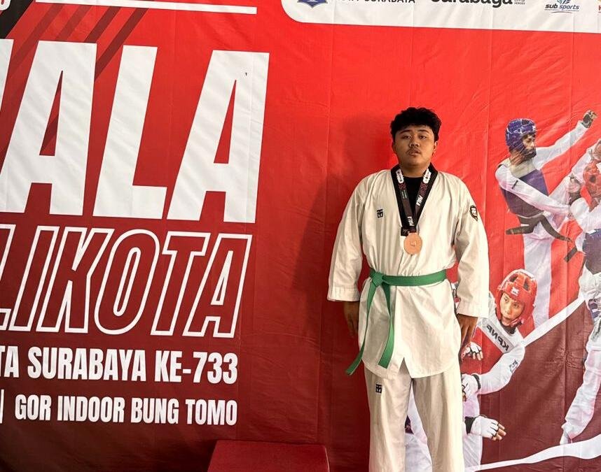 Siswa Smamda Surabaya Raih Medali Perunggu Taekwondo Tingkat Nasional
