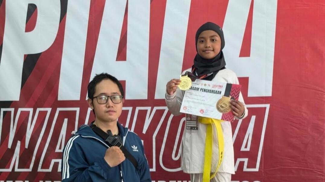 Siswi SD Muhammadiyah 18 Surabaya Raih Emas Taekwondo Piala Wali Kota 2026