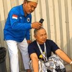 Tahalul di Mina, Dicukur Gratis Pak Yono dan Belajar Makna Kepasrahan kepada Allah