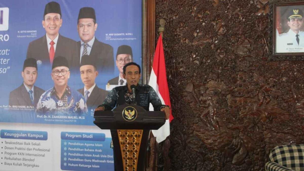 Wakil Ketua PDM Bojonegoro Soroti Krisis Karakter Remaja dan Tingginya Angka Pernikahan Dini