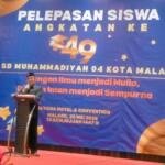 Wakil Rektor UIN Malang Tutup Pelepasan Siswa SD Mupat dengan Doa dan Harapan