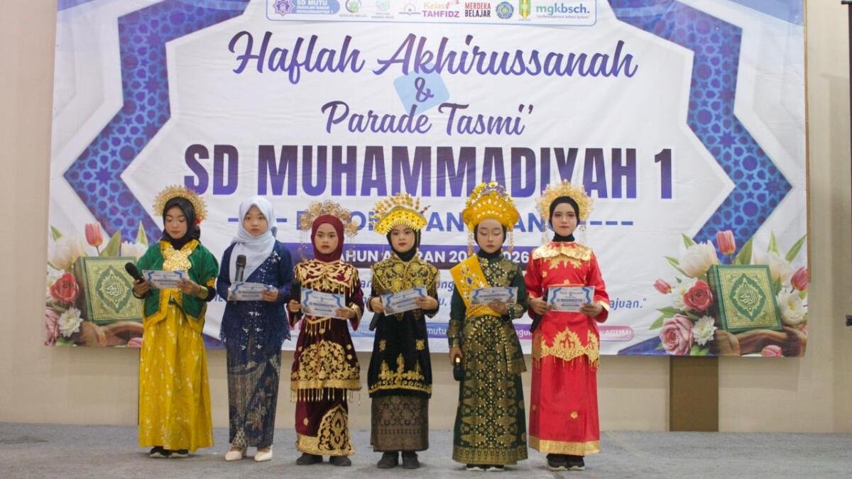 Akhirussanah SD Mutu Kagumi Tampilkan Harmoni Budaya, Prestasi, dan Al-Qur’an