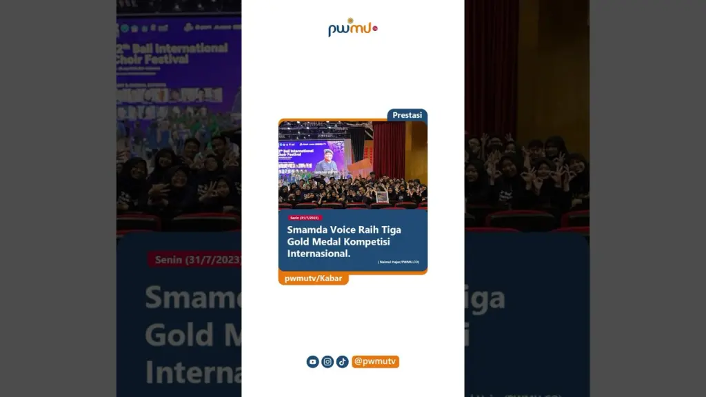 Mamda Voice Meraih Tiga Gold Medal di 12th Bali International Choral Festival