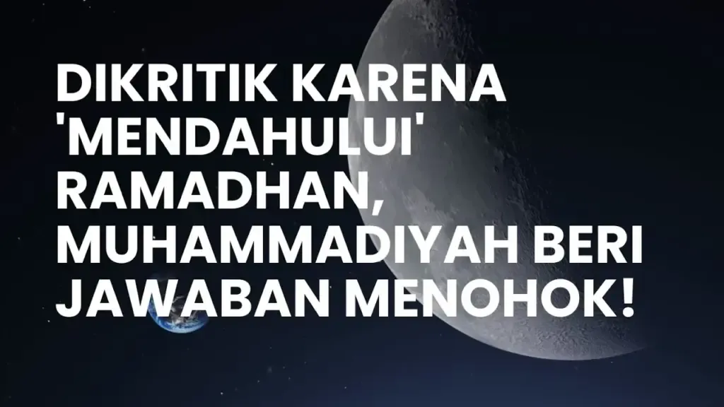 Menjawab Kritik Konsep Kalender Hijriah Global Tunggal (KHGT) Muhammadiyah
