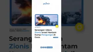 Serangan Udara Zionis Israel hantam Pengungsi di Gaza