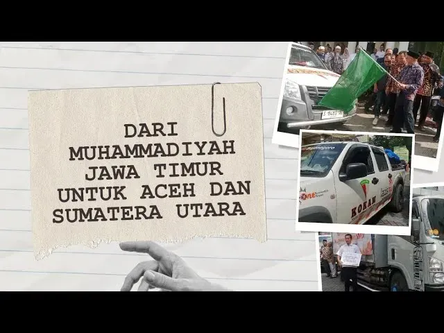 Misi Kemanusiaan 2.650 KM: Muhammadiyah Jatim untuk Korban Banjir Aceh dan Sumut