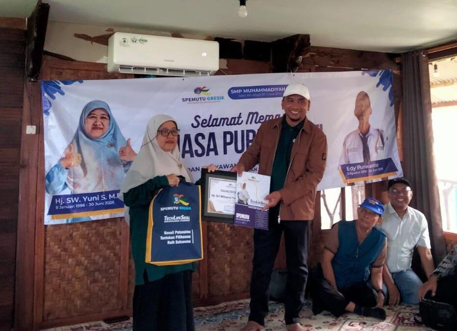 30 Tahun Mengabdi, Guru BK Spemutu Jalani Purna Bakti dan Dipercaya Lanjut Mengajar Setahun Lagi
