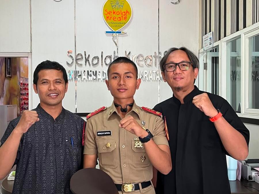 Alumni TNI AL Akui Pembiasaan di Sekolah Kreatif Baratajaya Membentuk Karakternya