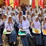 Asah Keterampilan Berbicara, Volunter AMINEF Ajak Siswa SMK Muhammadiyah 7 Praktik Speaking