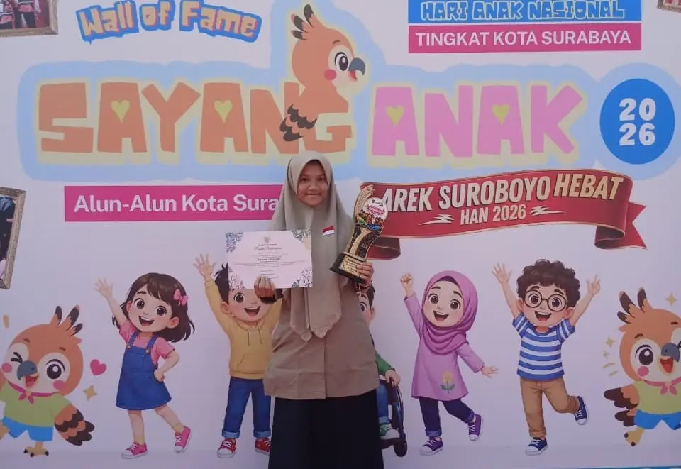 Aspirasi dalam Literasi, Zhafirah Sukses Berprestasi dalam Lomba Menulis Surat