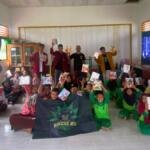 BikersMu Banggai Kembali Tembus Pedalaman, Salurkan Bantuan Pendidikan bagi Anak-anak Tobiombong