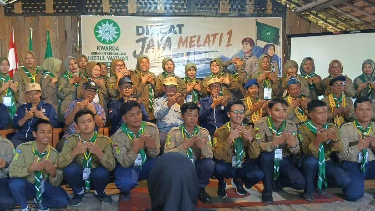 Cetak Pelatih Andal, Kwarda Hizbul Wathan Kota Kediri Gelar Pelatihan Jaya Melati I