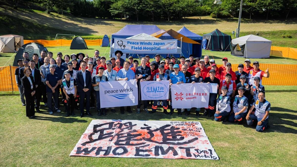 EMT Muhammadiyah Ditunjuk WHO sebagai Peer Reviewer Verifikasi Peace Winds Japan