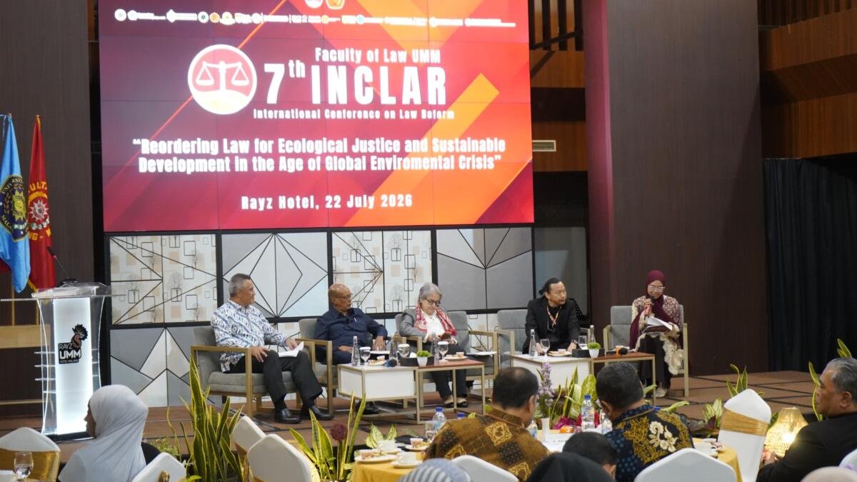 FH UMM Gelar INCLAR 2026, Rumuskan Keadilan Ekologis Lintas Generasi Bersama Dubes Tiga Benua