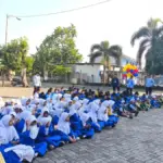 GEMPAR SD Mutu Kagumi Meriahkan Hari Pertama Sekolah