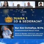 Guru SD Muhammadiyah Manyar Raih Juara 1 Linkar 2026 Lewat Inovasi