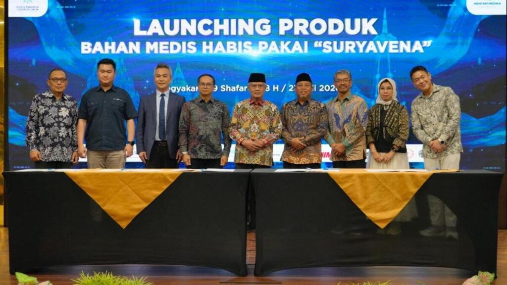 Haedar Nashir Luncurkan Produk Medis Suryavena, Perkuat Konsolidasi dan Ekosistem Kesehatan Muhammadiyah