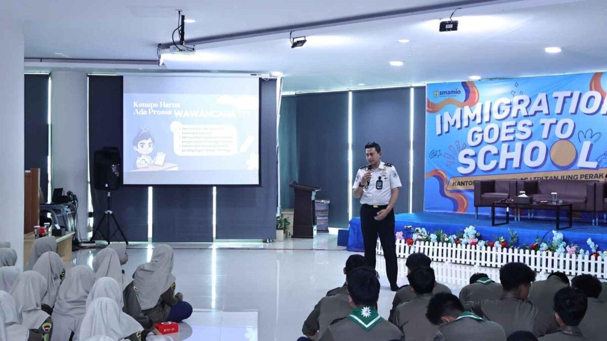 Imigration Goes to School: Cara Smamio Cetak Generasi Melek Keimigrasian
