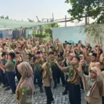 IPM Kids Pimpin 433 Siswa SD Mudri Senam Anak Indonesia Hebat