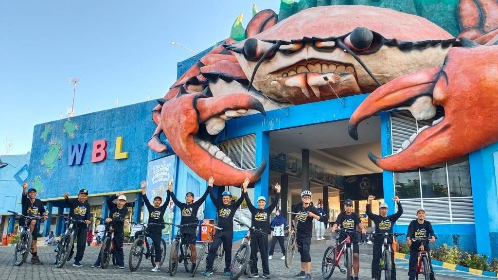 Jamaah Muhammadiyah Takerharjo Gowes ke WBL, Kampanyekan Kepedulian terhadap Lingkungan