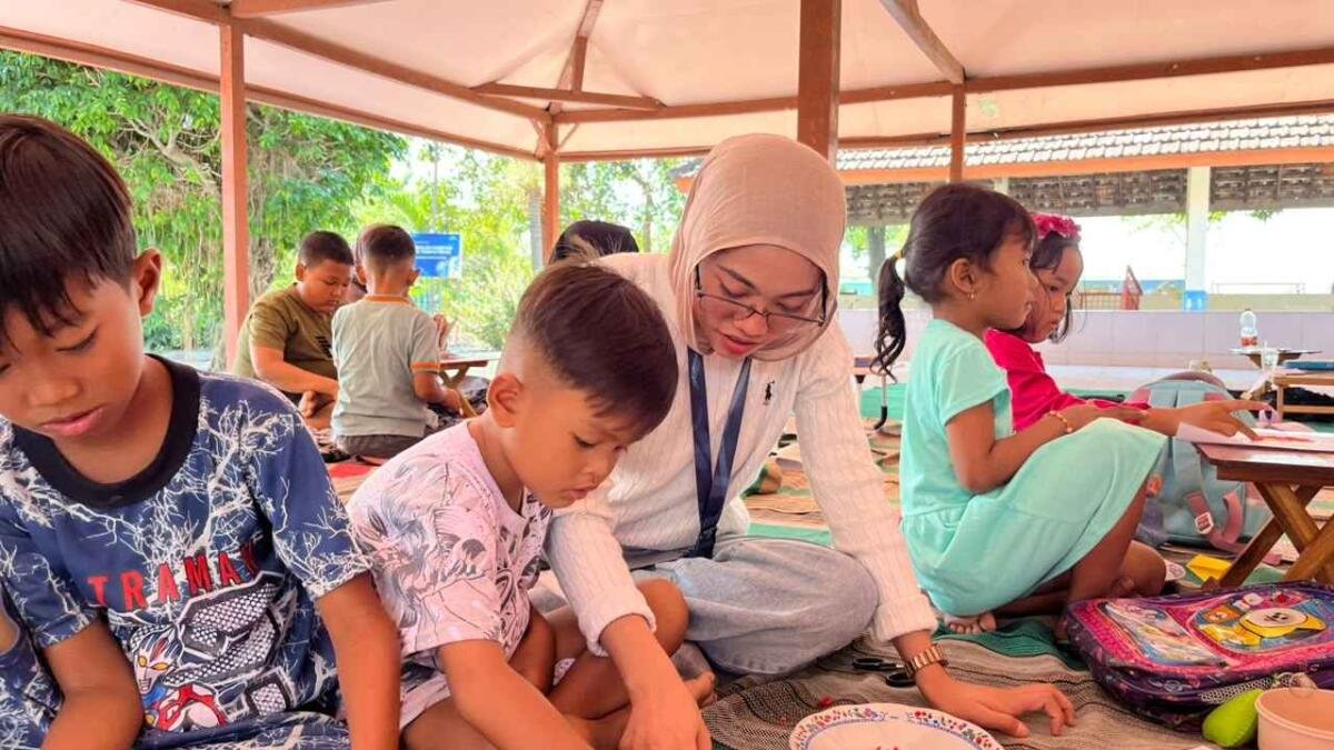 Kelompok 16 KKN-T Umsida 2026 Hadirkan Bimbingan Belajar Seru di Desa Kedungsugo
