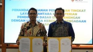 Kemendikdasmen dan LKPP Perkuat Layanan Pengadaan Digital melalui Penandatanganan SLA
