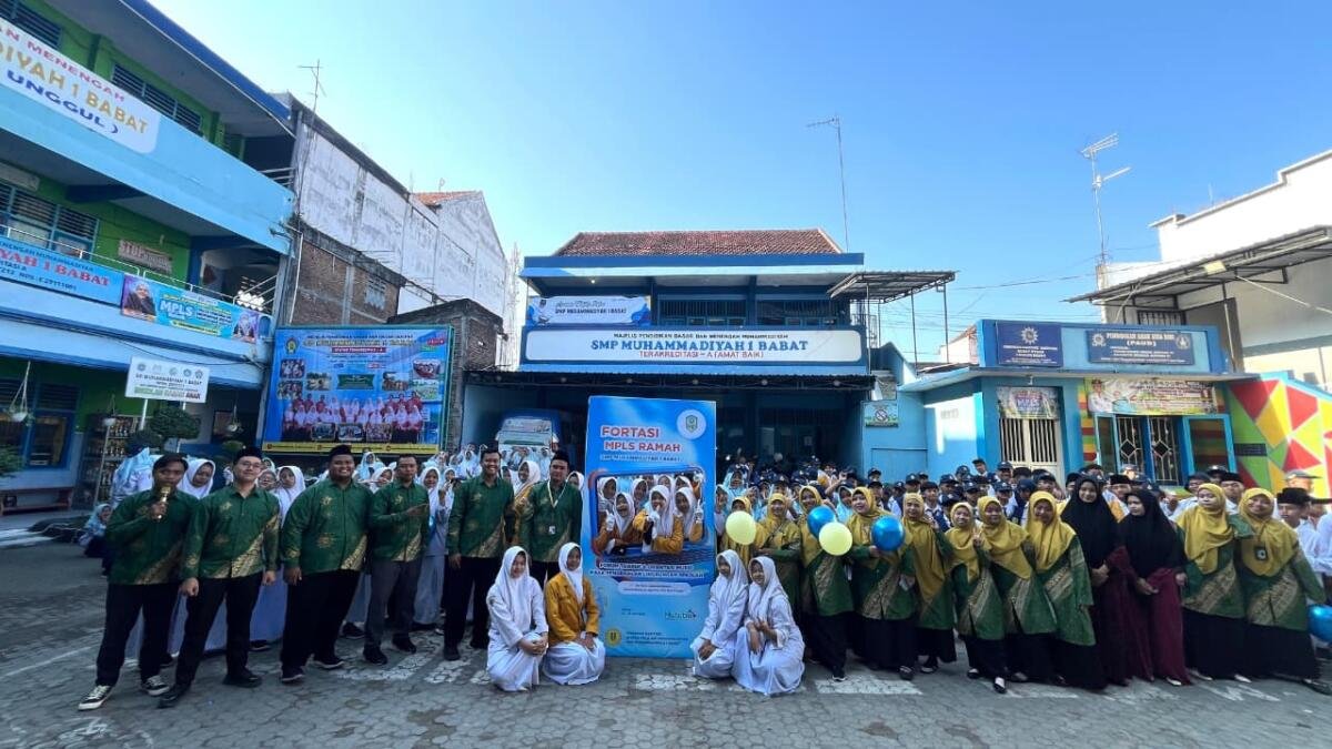 Kepala SMP Muhammadiyah 1 Babat Sampaikan Tiga Pesan Penting pada Fortasi MPLS Ramah