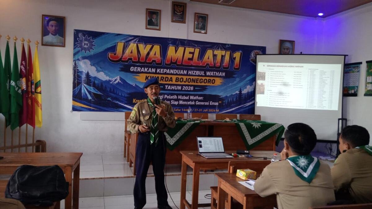 Ketua PDM Bojonegoro Buka Jaya Melati I Hizbul Wathan, Siapkan Pelatih Kreatif dan Adaptif