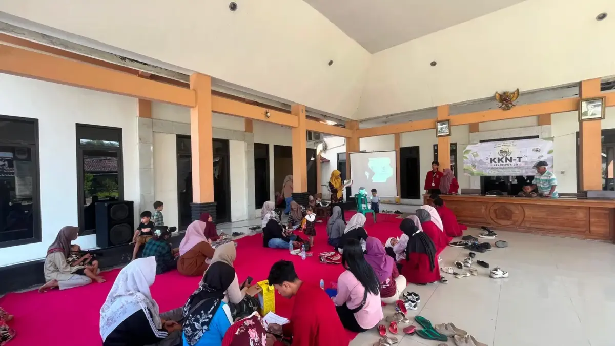 KKNT 20 Umsida Edukasi Stimulasi Balita untuk Cegah Stunting Sejak Dini