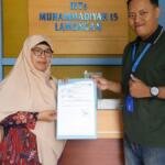 MTs Muhammadiyah 15 Al Mizan Lamongan Perpanjang Kerja Sama dengan Lamongan Sport Center
