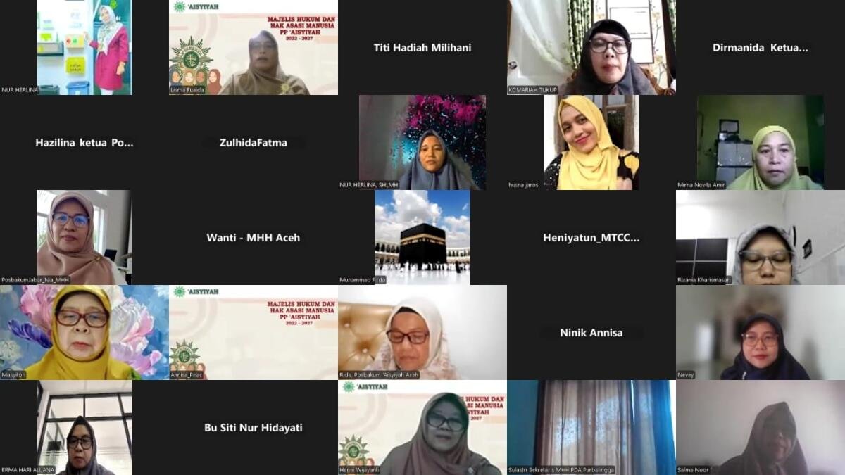 MHH PP Aisyiyah Siapkan 13 Posbakum Hadapi Akreditasi Kementerian Hukum 2027