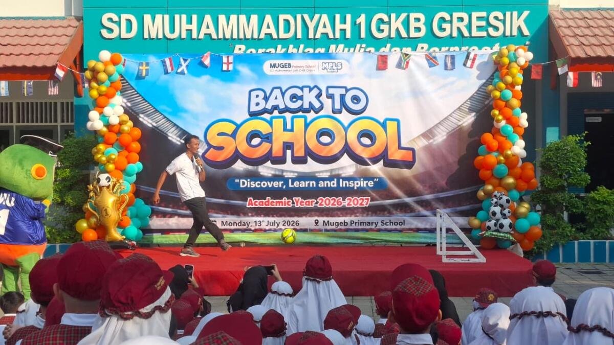 MPLS Bertema World Cup, Mugeb Primary School Tanamkan Semangat Juara dan Pantang Menyerah