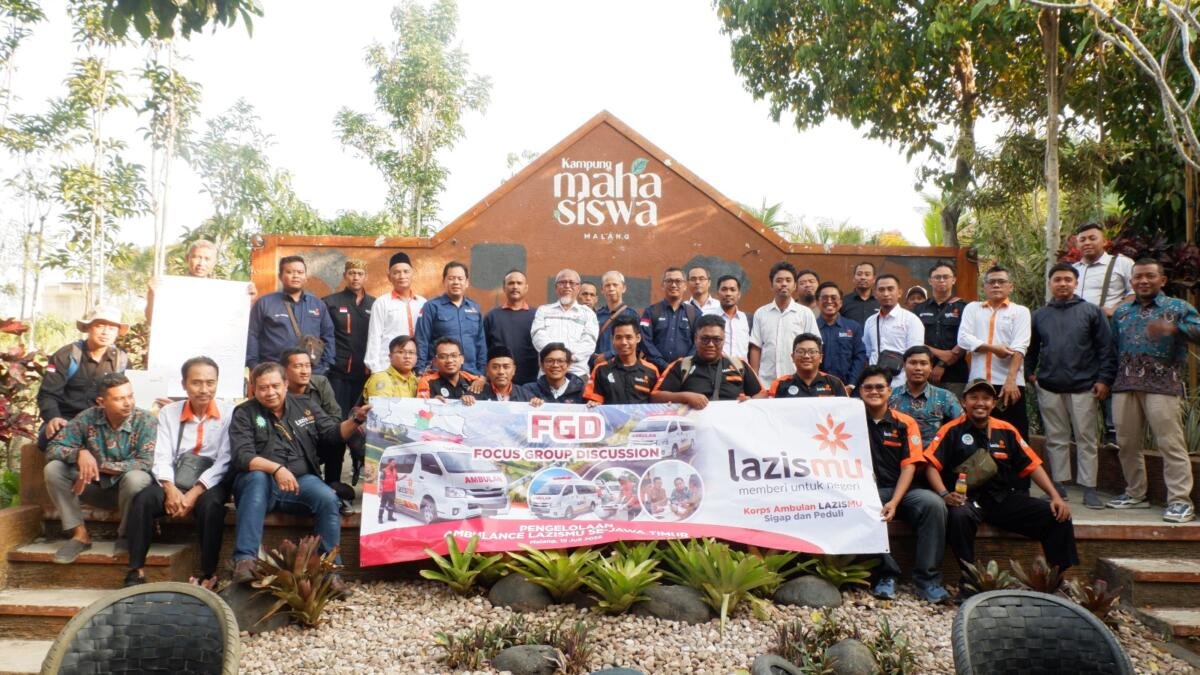 Lazismu Jatim Siapkan SOP dan Sistem Jaringan Terintegrasi untuk 60 Ambulans