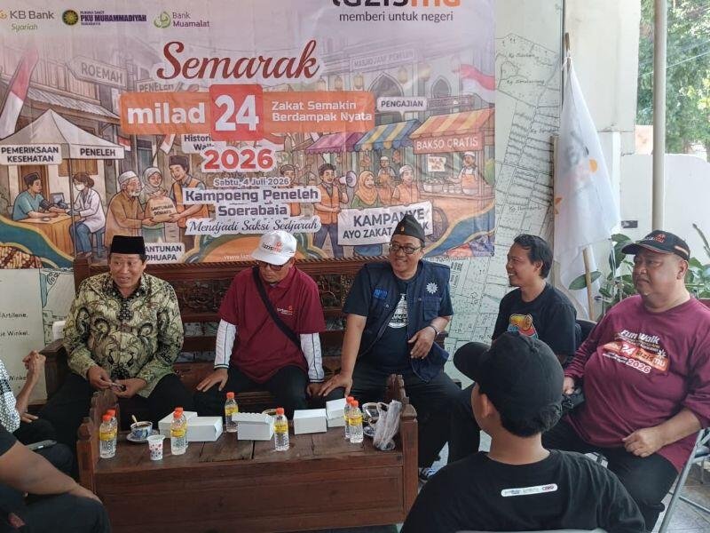 Milad Lazismu, Hadir Untuk Tidak Meminta Negeri