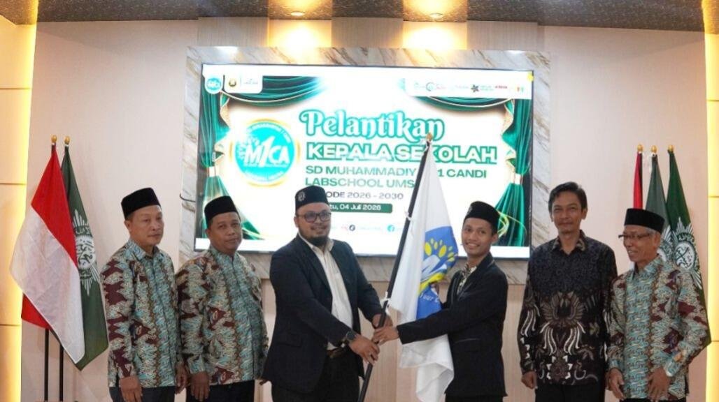 Kepala SD Muhammadiyah 1 Candi Labschool Umsida Periode 2026–2030 Resmi Dilantik