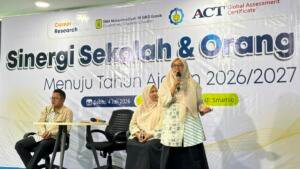 Bangun Sinergi Kuat, Smamio Gelar Sosialisasi Wali Siswa Baru di Cordoba Convention Hall