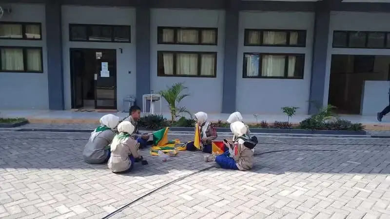HW Qabilah SMA Muha Genteng Gembleng Kader Persiapan MPLS