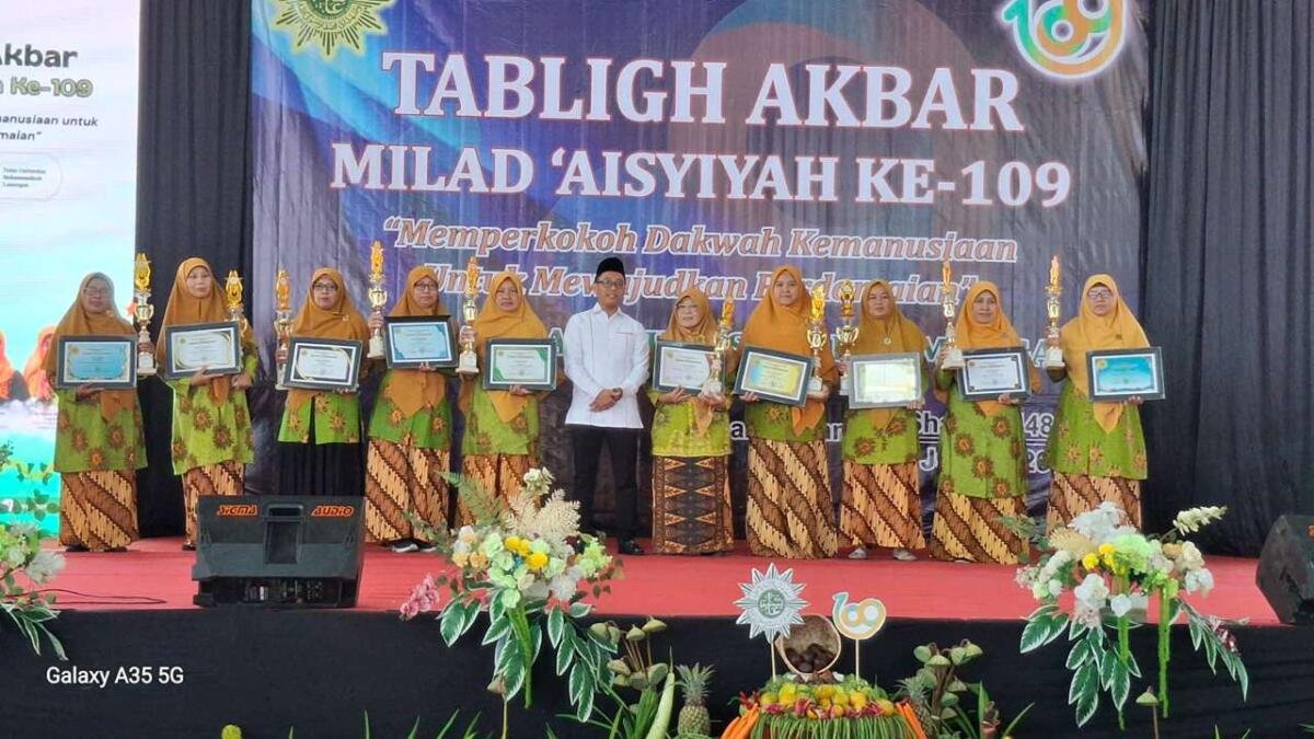 Borong 6 Penghargaan, Ketua PCA Paciran: Ini Ridha Allah dan Kerja Keras Tim